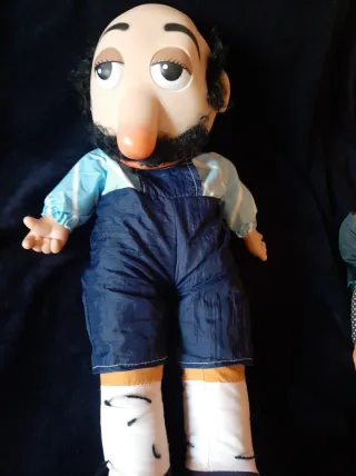 Muñecos Macario y Doña Rogelia Vintage