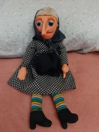 Muñecos Macario y Doña Rogelia Vintage