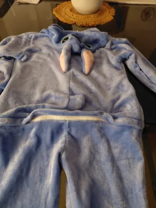 Pijama disfraz infantil azul