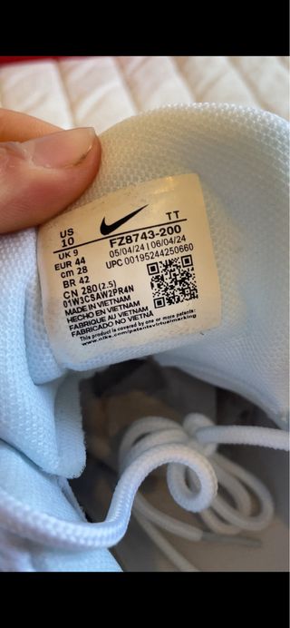 Nike Air Max 95 Blancas Talla 42