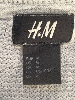 Jersey H&M Gris Talla M
