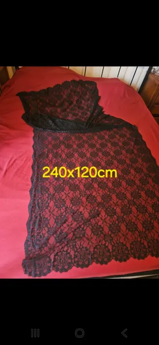 Mantilla Madrina 240x120cm