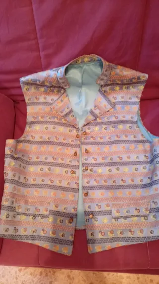 Chaleco fallero talla 52