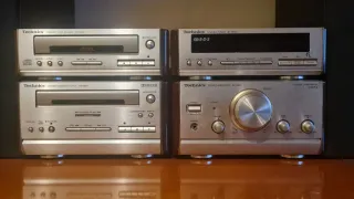 Equipo Hi-Fi Technics HD51 y altavoces INFINITY