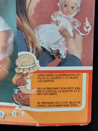 Muñeca Dientecitos antigua