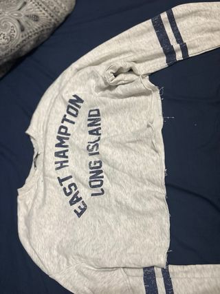 Camiseta Zara Talla Única Blanca