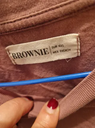 Camiseta Brownie morada