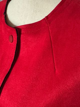 Sobretodo Antelina Zara Rojo