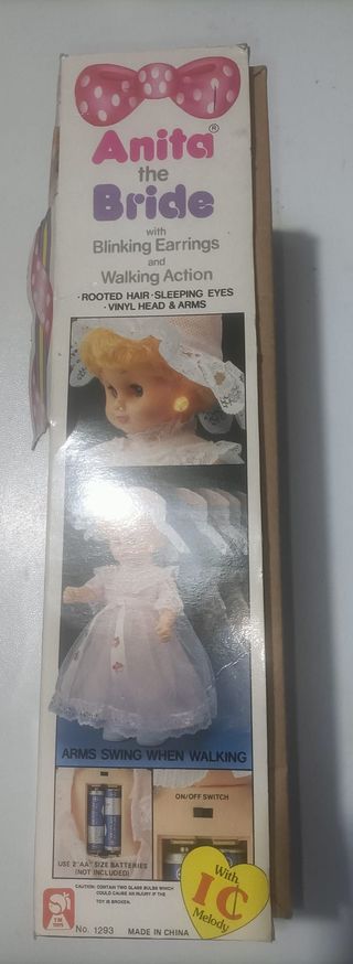 Bambola vintage Anita the bride Tung May TM Toys