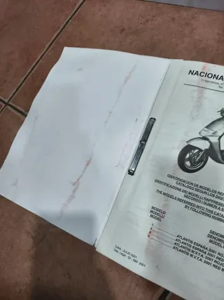 Manual Recambios Derbi Atlantis