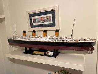 Maqueta Titanic Salvat Iluminada