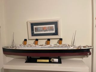 Maqueta Titanic Salvat Iluminada