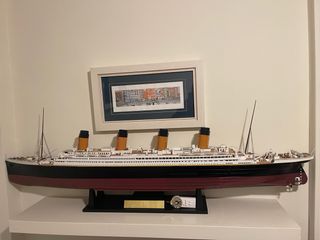Maqueta Titanic Salvat Iluminada