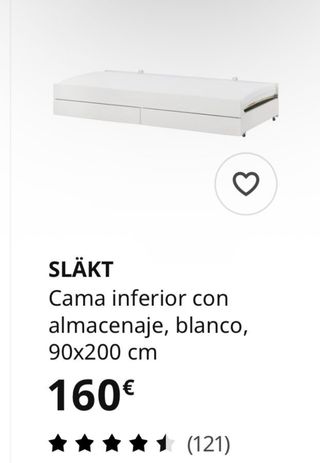 Cama nido solo la de abajo