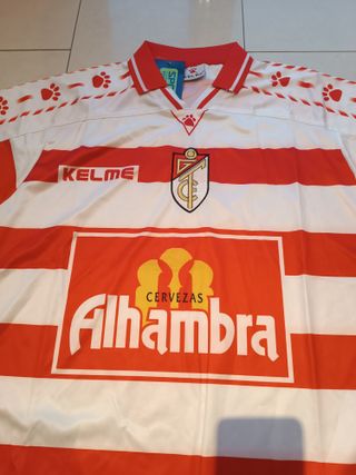 Camiseta Granada CF Retro 96-98 Alhambra Kelme