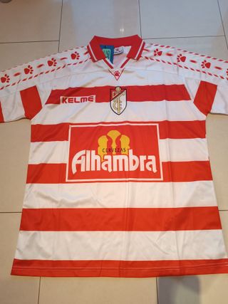 Camiseta Granada CF Retro 96-98 Alhambra Kelme