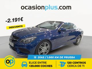 Mercedes-Benz Clase E 220 d Cabrio 125 kW (170 CV)