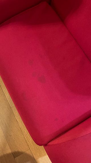 Sofá infantil Chicco rojo