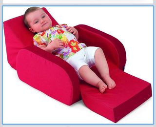 Sofá infantil Chicco rojo