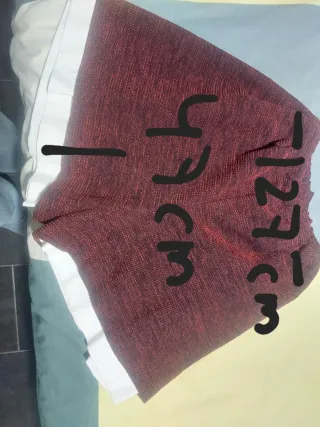 Traje Regional Saraguell Azul y Rojo