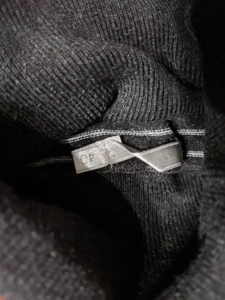 Jersey rayas negro y gris