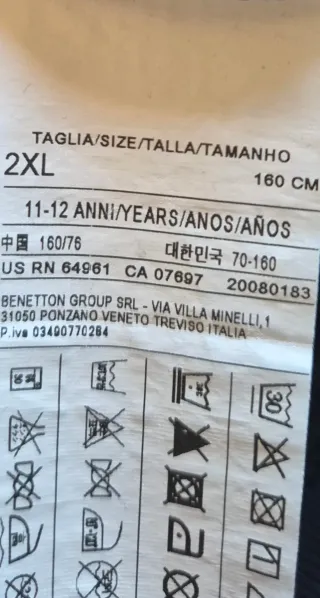 Felpa Benetton UCB