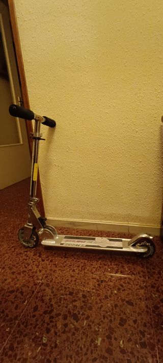 Patinete plegable plateado Runfit Scooter