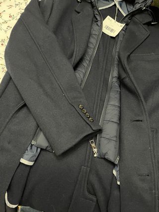 Abrigo Roberto Verino Negro Nuevo valorado en 350