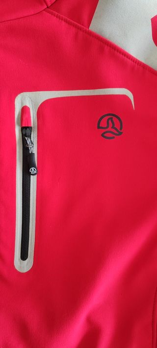 Cazadora Ternua Roja Impermeable