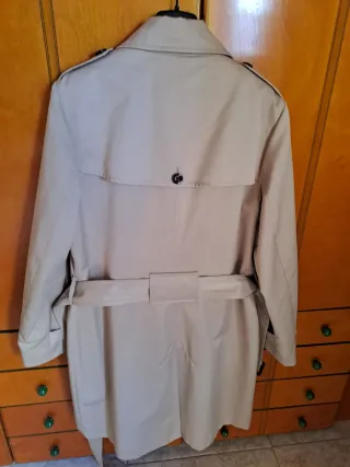 Gabardina Beige Mujer