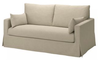 Divano letto Ikea Beige in tessuto