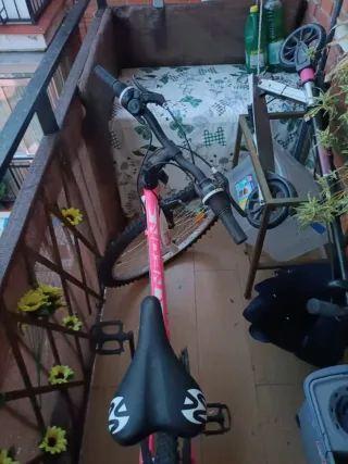 Bicicleta infantil rosa