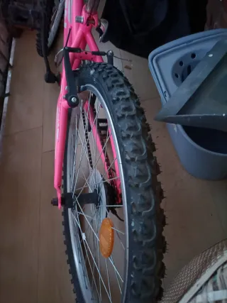 Bicicleta infantil rosa