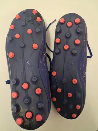 Botas de tacos Puma Ultra Azul morado/Rosa