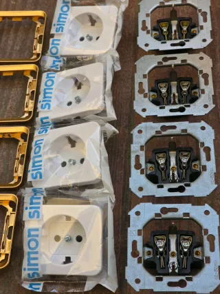 Enchufes Simón 75 (Set Completo)