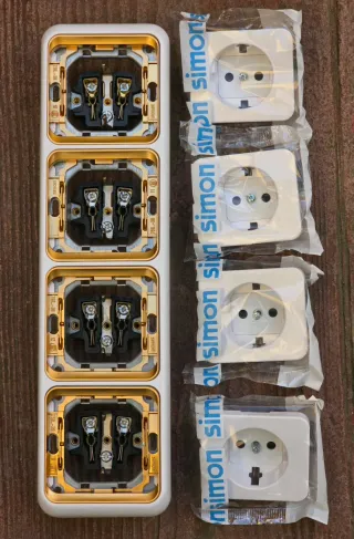 Enchufes Simón 75 (Set Completo)