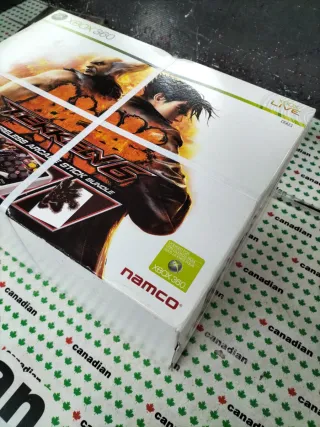 Tekken 6 Wireless Arcade Stick Bundle Xbox 360