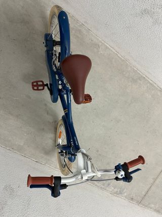 Bicicleta Infantil Btwin City 900 Azul