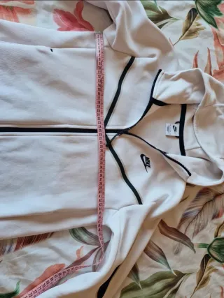 Sudadera Nike Tech Hombre Blanca Talla XS