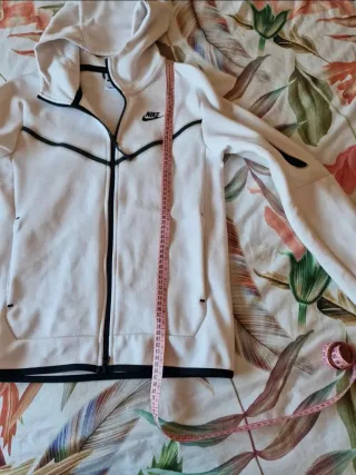 Sudadera Nike Tech Hombre Blanca Talla XS