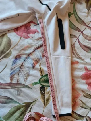 Sudadera Nike Tech Hombre Blanca Talla XS