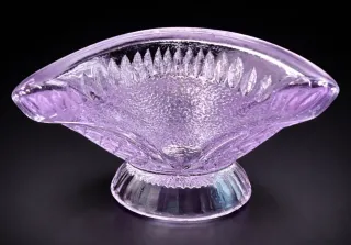 Set 6 Cuencos Vidrio Neodimio "Alejandrita" Raros.