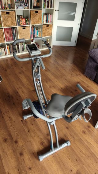 Bicicleta Estática Merach Gris