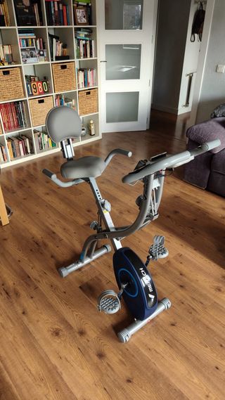 Bicicleta Estática Merach Gris