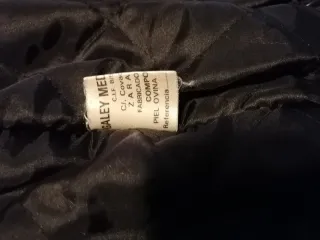 Cazadora piel caballero