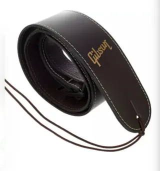 Correa Gibson Troubadour Negra Cuero. A estrenar