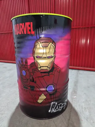 Barril Personalizado Marvel Iron Man