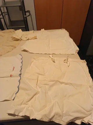 Sabanas Cuna y Camiseta Bebé Antiguo