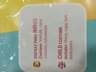 Disfraz Supergirl Talla 6/7