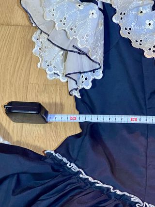 Traje de Sevillana Negro y Blanco